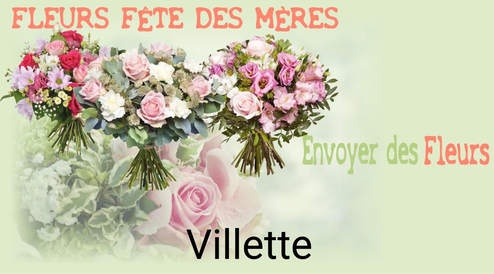 Bouquet de Fête des Mères livré à Villette